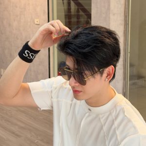Kiểu tóc giả side part cho nam